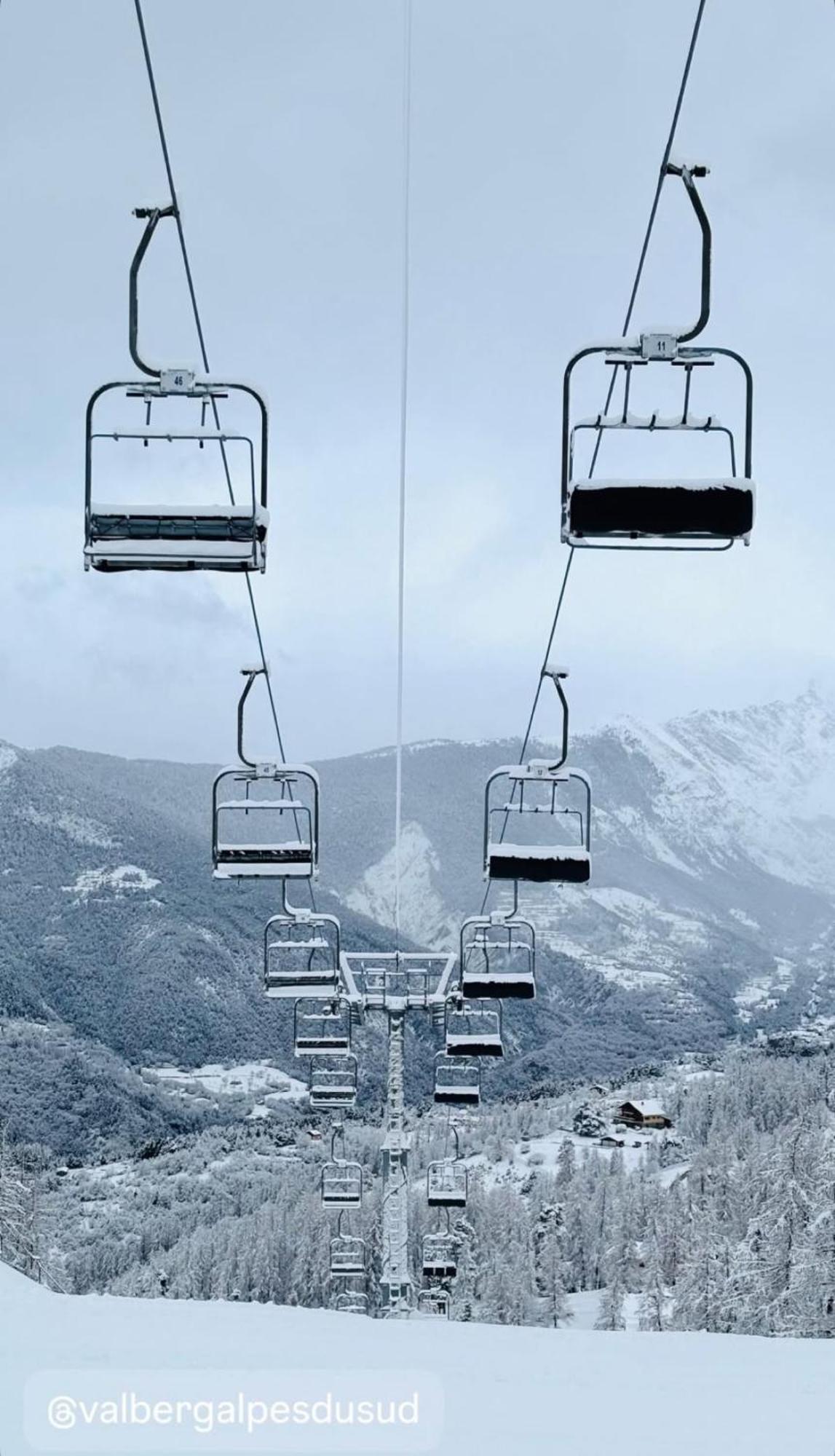 Studio Lumineux Avec Vue Et Acces Sur Les Pistes ! Coup De Coeur Valberg Exterior photo